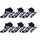 Accessoires Homme Socquettes Fila Lot de 12 Paires de Chaussettes socquettes homme Noir