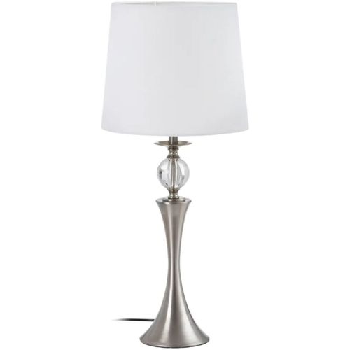 Maison & Déco Date de naissance Ixia Lampe de table en métal gris Gris