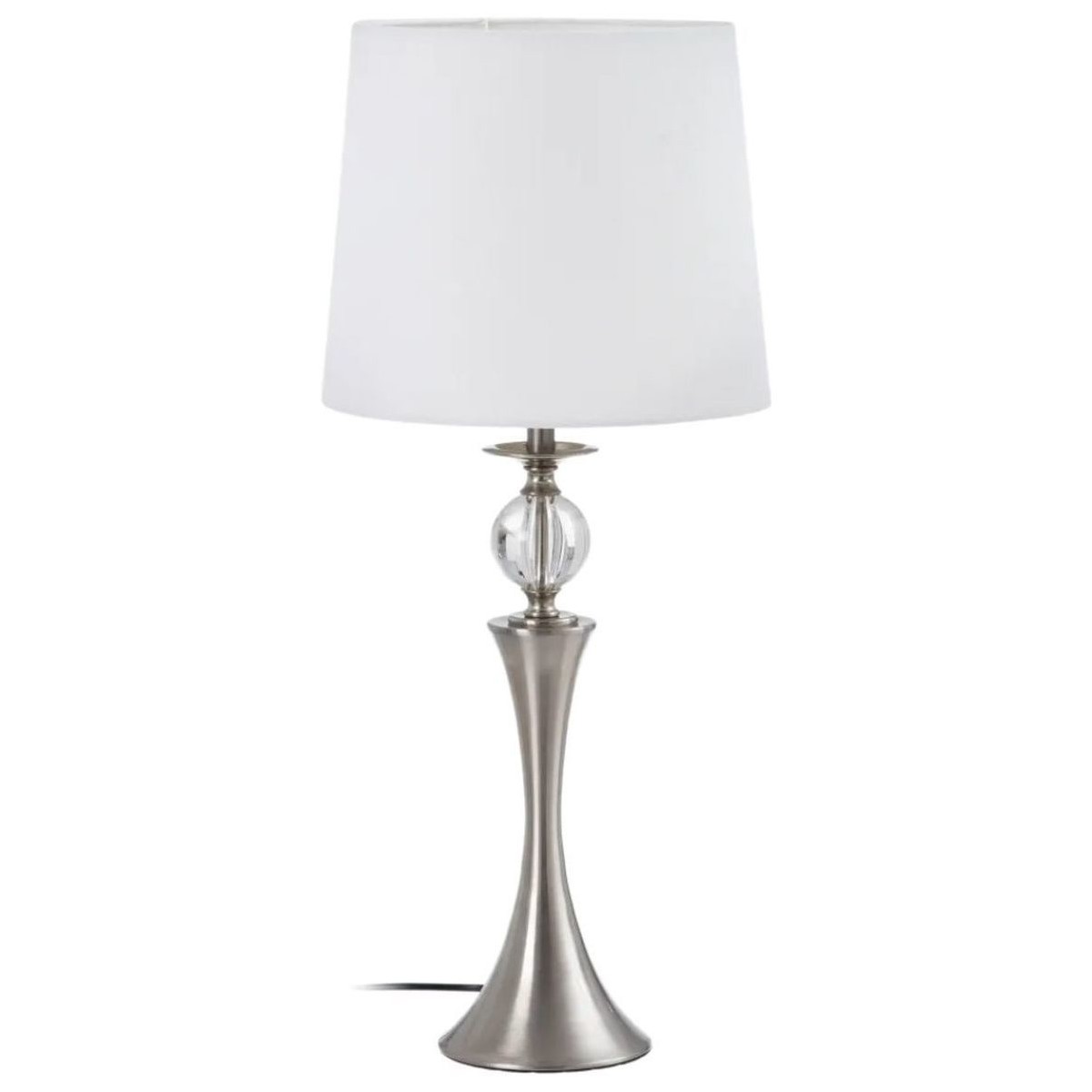 Maison & Déco Lampes à poser Ixia Lampe de table en métal gris Gris