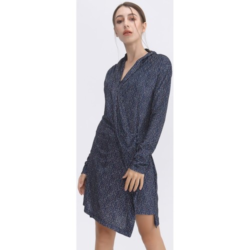 Vêtements Smart & Joy Amazonite Bleu marine - Vêtements Robes courtes Femme 125 