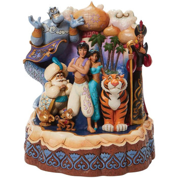 Maison & Déco Statuettes et figurines Enesco Figurine collection Aladdin et ses amis Disney Traditions Bleu