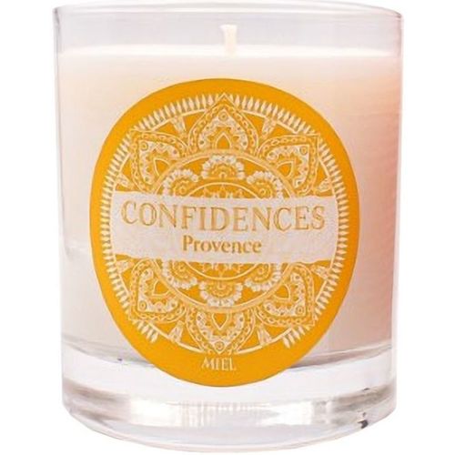 Confidences Provence Bougie parfumée miel fabriquée en provence 180 g Blanc  - Maison & Déco Bougies / diffuseurs 32,70 €
