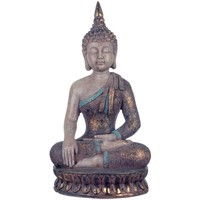 La garantie du prix le plus bas Statuettes et figurines Signes Grimalt Figure Bouddha Assis Gris