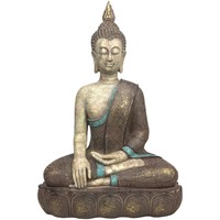 Ce mois ci Statuettes et figurines Signes Grimalt Figure Bouddha Assis Gris