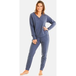 Vêtements Femme Pyjamas / Chemises de nuit Pomm'poire Pantalon marine Baïkal Bleu