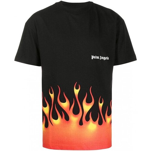 Vêtements Homme T-shirts manches courtes Palm Angels PMAA001R204130171088 Noir