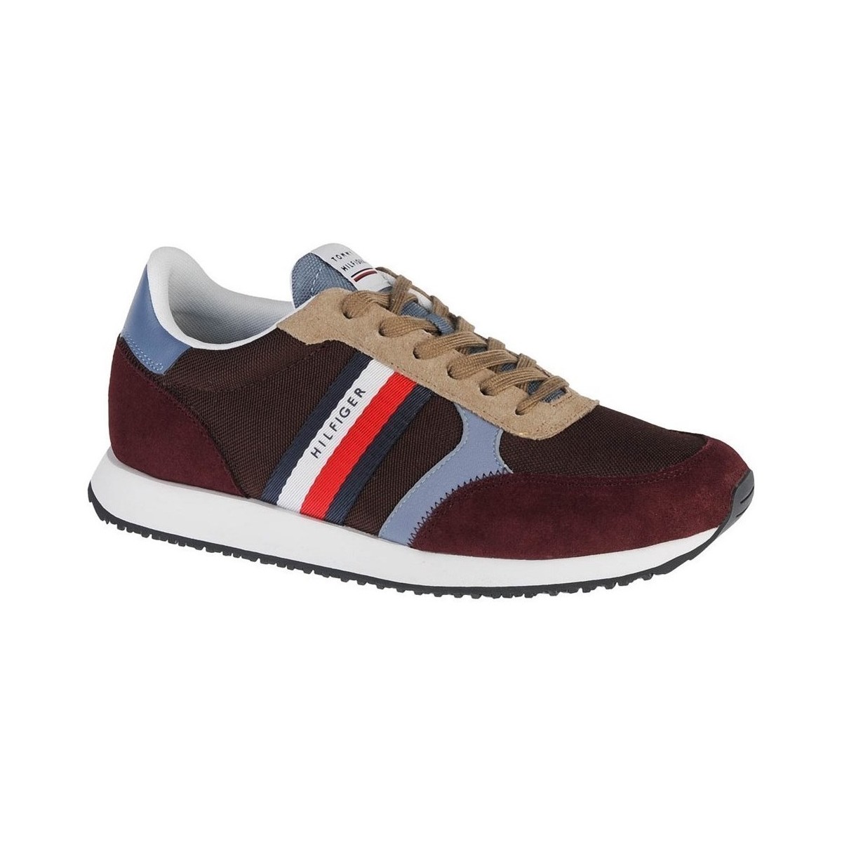 Chaussures Homme Baskets basses Tommy Hilfiger Runner LO Marron
