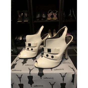 Chaussures Femme Richelieu Topshop Bottines Richelieu / Sandales Peep Toe sexy, Topshop blanc (crè Blanc