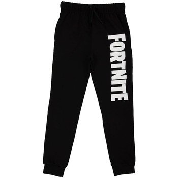 Vêtements Garçon Pantalons de survêtement Fortnite  Noir