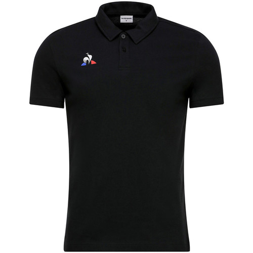 Le Coq Sportif Polo Presentation Noir - Vêtements T-shirts & Polos Homme  45,00 €