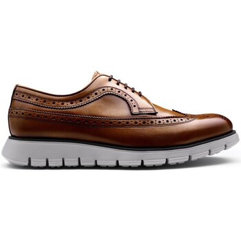 Chaussures Homme Derbies Finsbury Shoes KARL Marron