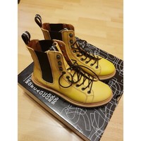 Chaussures Femme Step Boots The Art Company bottines Art neuves Jaune