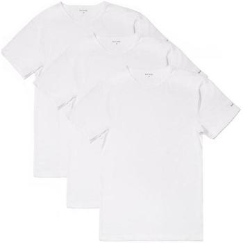 Vêtements Homme T-shirts manches courtes Paul Smith Crew 3 Pack Bodywear Blanc Blanc
