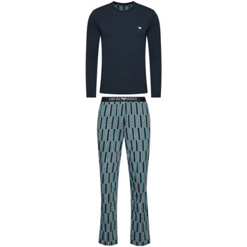 Vêtements Homme Pyjamas / Chemises de nuit Ea7 Emporio Armani Pyjama Bleu