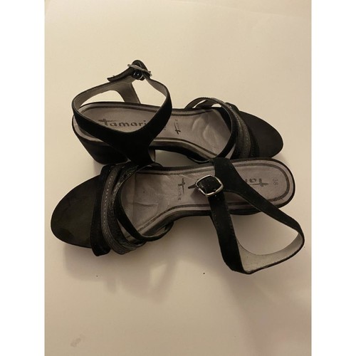 Chaussures Tamaris SANDALE À TALON Noir - Chaussures Sandale Femme 35 