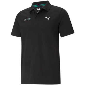 Vêtements Homme Polos manches courtes Puma Mercedes F1 Essentials Polo Noir