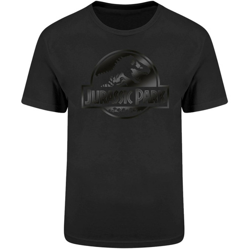 Vêtements T-shirts manches longues Jurassic Park HE600 Noir