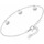 Montres & Bijoux Femme Bijoux Orusbijoux Bracelet Argent Charms Pavé Multi Stella Sertie De Zirconiums Argenté