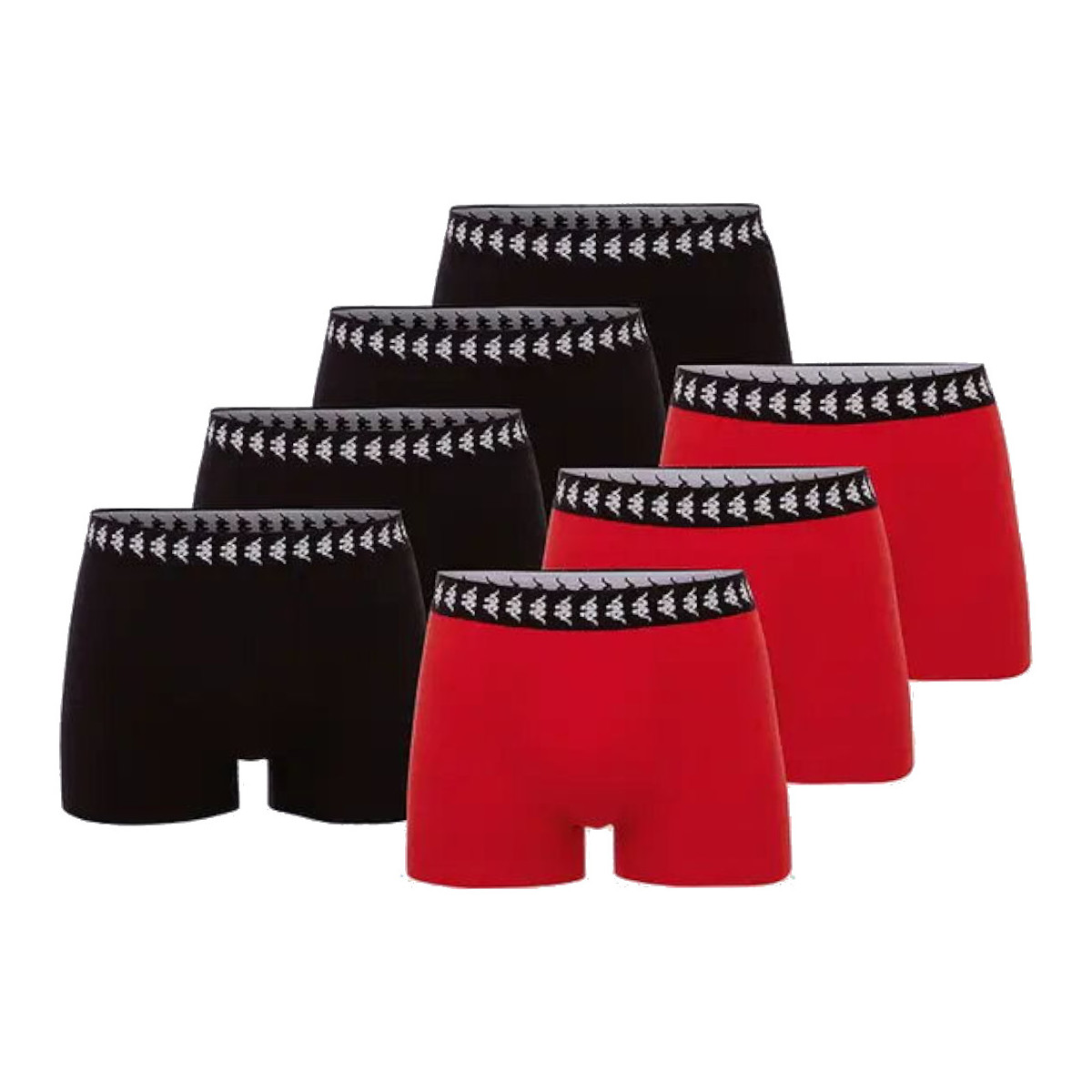 Sous-vêtements Homme Boxers Kappa Zid 7pack Boxer Shorts Noir
