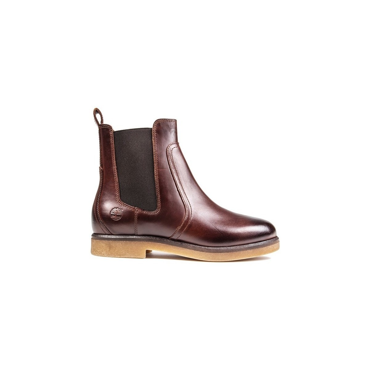 Chaussures Femme Bottines Timberland Cambridge Square Chelsea Appartements Marron