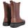 Chaussures Femme Bottines Timberland Ray City Chelsea Appartements Marron