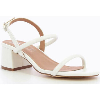 Chaussures Femme Kurt Geiger Lond Vanessa Wu Sandales à talon minimalistes blanches - Blanc