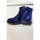 Chaussures Fille Bottines Reqin's Bottines Fille Michelle Peau Nuit - Bleu