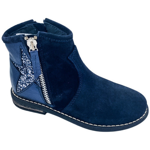 Chaussures Fille Bottines Reqin's Sweats & Polaires Nuit - Bleu