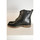 Chaussures Fille Bottines Reqin's Rangers Fille Tipik Cuir Veilli - Noir