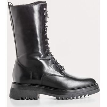 Chaussures Femme Boots Reqin's Rangers Evaelle Cuir Noir - 38