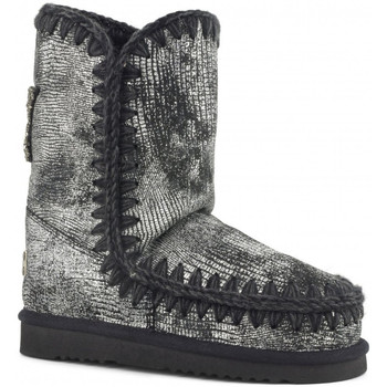 Chaussures Femme Bottines Mou Boots Eskimo 24 Dos Etoile Grey - 38