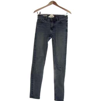 jeans bonobo  jean slim femme  34 - t0 - xs bleu 