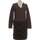 Vêtements Femme Robes courtes Miss Captain robe courte  38 - T2 - M Gris Gris