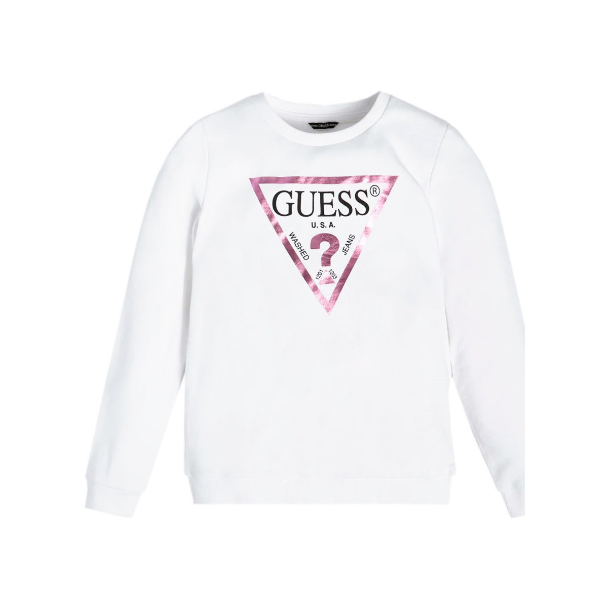 Vêtements Fille Sweats Guess G-J74Q10KAUG0 Blanc