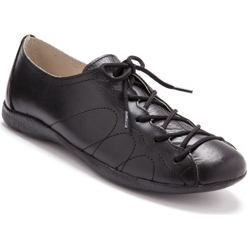 Femme Pediconfort Derbies ultra larges pieds sensibles noir - Chaussures Derbies Femme 117 