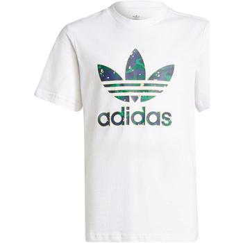 Vêtements Enfant T-shirts manches courtes adidas Originals H20307 Blanc