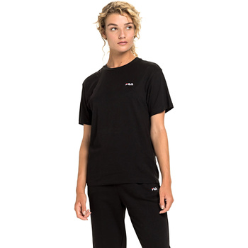 Vêtements Femme T-shirts manches courtes alongside Fila 689117 Noir