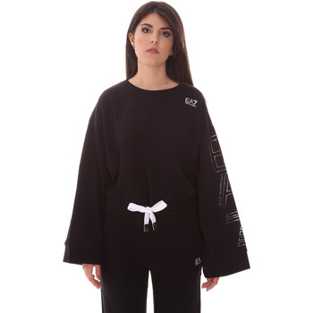 Vêtements Femme Sweats Блуза оригинал брендовая в стиле armani tape с рюшами 6KTM34 TJ2PZ Noir