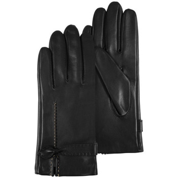 Accessoires textile Femme Gants Isotoner gants femme cuir noir 68655 Noir