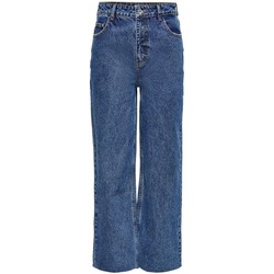 Vêtements Femme Jeans Only 15239921 DAD-LIGHT BLUE DENIM Bleu