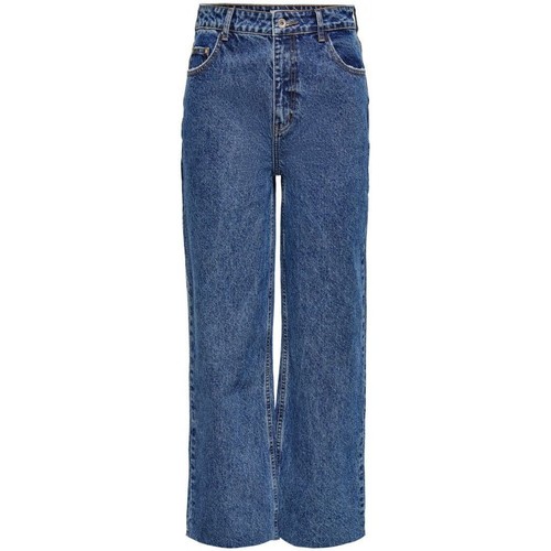 Vêtements Femme Jeans Only 15239921 DAD-LIGHT BLUE DENIM Bleu
