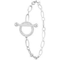 Montres & Bijoux Femme Bracelets Sc Crystal B3158-ARGENT Argenté