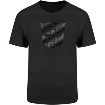 Vêtements T-shirts manches longues Transformers  Noir