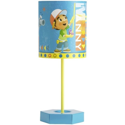 Ton sur ton Lampes à poser Brilliant Lampe à poser Manny et ses outils Bleu