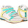 Chaussures Femme Tennis Geox D3221A-00021-C1453 Multicolore
