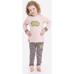 Vêtements Fille Pyjamas / Chemises de nuit Munich Mini Massana Vco 449 Rose
