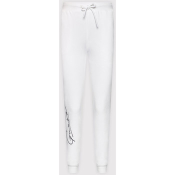 Vêtements Femme Pantalons de survêtement Guess - Pantalon jogging - blanc Blanc