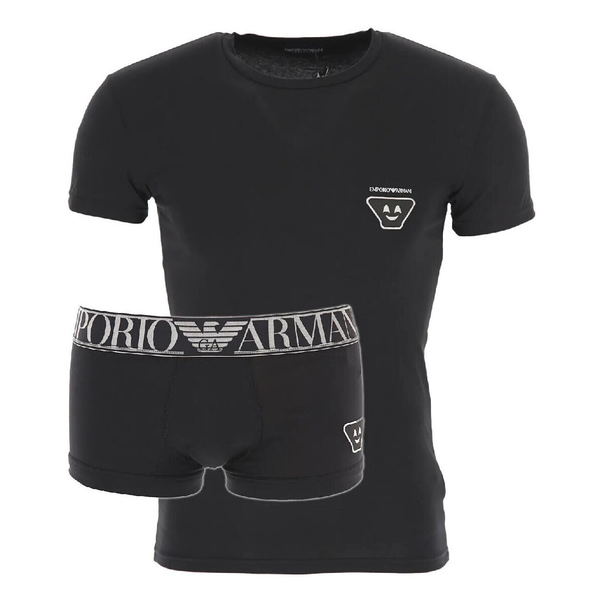 Vêtements Homme Pyjamas / Chemises de nuit Ea7 Emporio Armani de sous-vêtements Noir