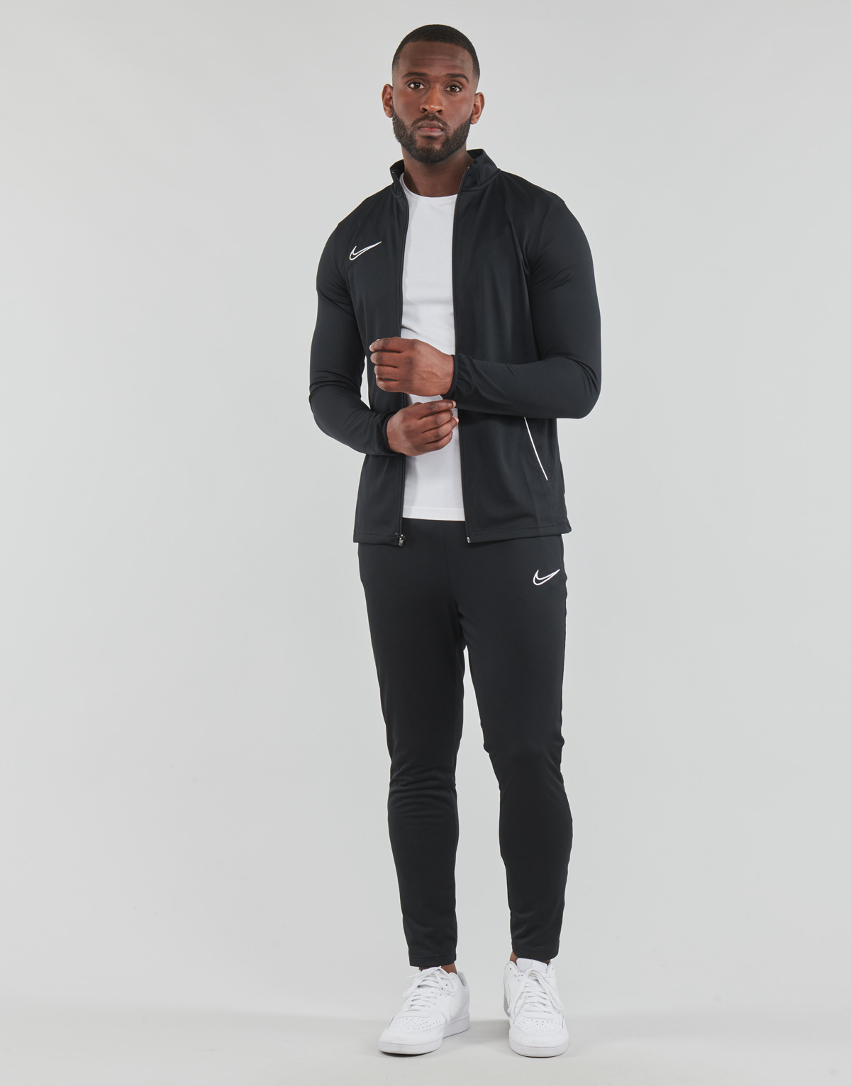 Vêtements Homme Ensembles de survêtement vision Nike DRI-FIT MILER KNIT SOCCER Noir