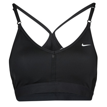 Vêtements Femme Brassières de sport Nike V-Neck Light-Support Sports Bra BLACK/BLACK/BLACK/WHITE